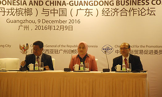 我会组织企业参加印尼丹戎槟榔市自贸区推介会