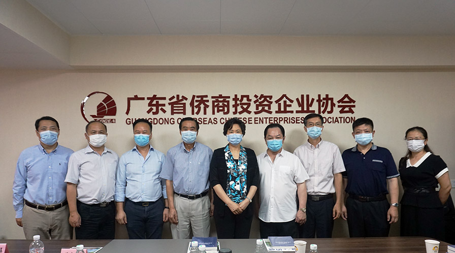 省委统战部庞国梅副部长莅临我会指导工作