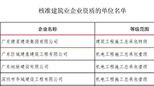 建星集团荣升建筑工程施工总承包特级资质