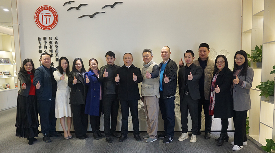 省市侨商会“朋友圈”再扩围  我会秘书处一行拜会珠海侨商会会长苏攒淘