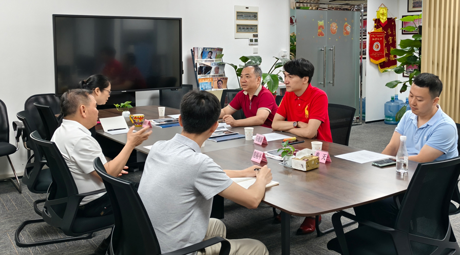 五邑大学大湾区新能源汽车国际产教融合中心一行到访省侨商会